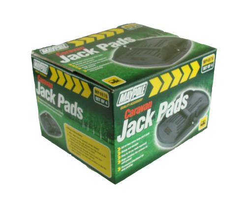 Maypole Set of 4 Caravan Jack Pads (universal fit) stabilise caravan MP4976 - Maypole4976_DP.jpg
