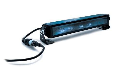 Maypole LED Slimline Driving Light Bar (12 Inch) Single Row in Black MP5081 - Maypole5081HEROLightsOff.jpg