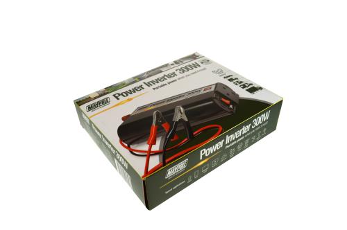 Maypole 300W 12V/230V Power Inverter with USB MP56030 - Maypole56030-box.jpg