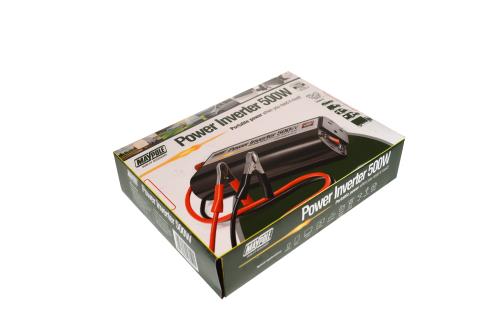 Maypole 500W 12V/230V Power Inverter with USB MP56050 - Maypole56050-box.jpg