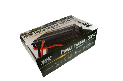 Maypole 1000W 12V/230V Power Inverter with USB MP56100 - Maypole56100-box.jpg