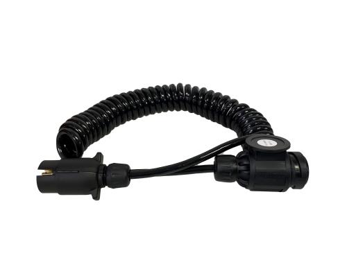 3m 7 to 8 Pin Curly Conversion Lead – 7 Pin - 8 Pin (13 Pin Type) Plug MP5889 - Maypole5889_2.jpg