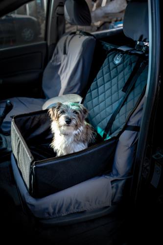 Maypole Single Seat Pet Protector Car Dog Seat Cover with Pet Belt MP6526 - Maypole6526SINGLESEATHERO.jpg