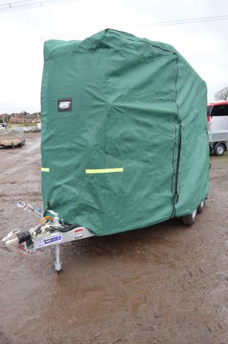 Maypole Green Horse Box Cover / Horse Trailer Cover fits 3.3m to 3.7m MP6595 - Maypole6595_new2.jpg