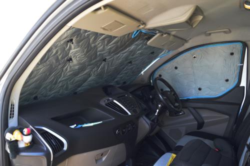 Maypole Ford Transit Custom Internal Thermal Blind Campervan MP6614 - Maypole6614TransitInternalMATERIAL1.jpg