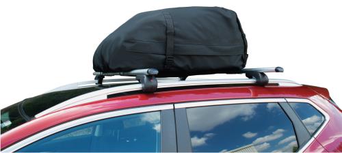 Maypole Compact 320 Litre Roof Bag / Storage Bag fits roof bars MP6639 - Maypole6639NEWBLACKROOFBAGHEROPLACE.jpg