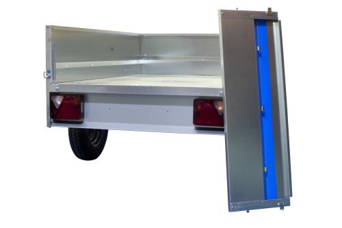 Maypole 499Kg Complete Car Trailer (flat-packed) Galvanised Steel MP6815 - Maypole6815_Rear_Panel.jpg