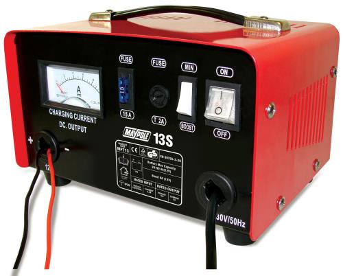 Maypole 8A 12V Metal Cased Battery Charger (for workshop use) MP713 - Maypole713.jpg