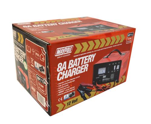 Maypole 8A 12V Metal Cased Battery Charger (for workshop use) MP713 - Maypole713box.jpg