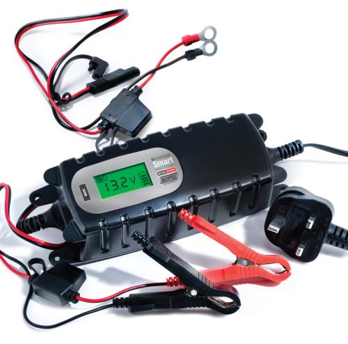 Maypole 5A (6V/12V) Electronic Smart Charger / Battery Charger MP7425 - Maypole7425COMPONENTS.jpg