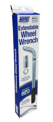 Maypole 17mm / 19mm Extendable Wheel Wrench (355-530mm) MP7621 - Maypole7621dp.jpg
