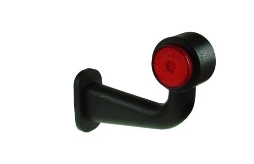 WAS 10-30V LED RH Red/White 90° Outline Marker Lamp MP8704BR - Maypole8704BR.jpg