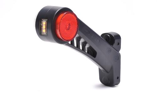 WAS 9-36V LED 90° LH Red/White/Amber Outline Marker Lamp MP8708BL - Maypole8708BL.jpg