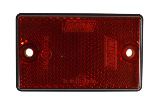 Maypole Self Adhesive Rear Red Reflector MP8722SSB - Maypole8722ssb.jpg