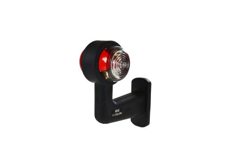 Maypole WAS 12/24V Red/White Short 90° Stalk Marker Lamp MP8764 - Maypole8764b.jpg