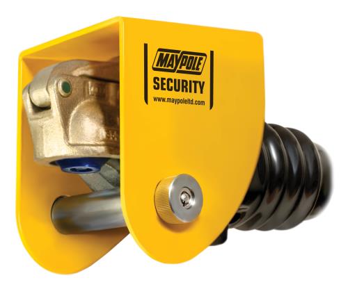 Maypole High Vis Avonride Hitchlock Kit Trailer Security Lock MP9582 - Maypole9582HEROPLC.jpg