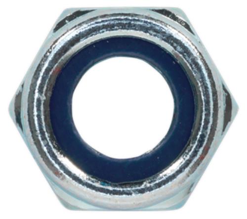 Sealey Nylon Lock Nut M10 Zinc DIN 982 Pack of 100 NLN10 - NLN10Image3.jpg