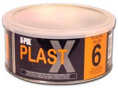 U-Pol PLAST X Highly Flexible Body Filler for Plastics 600ml Plas/6 - PLASTXHighlyFlexibleBodyFiller.jpg