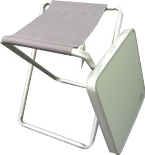 VIA MONDO Folding Camping Table / Stool in Grey (Leisure) QQ107708 - QQ107708.jpg
