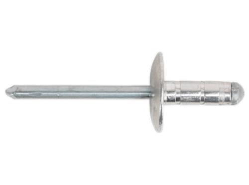 Sealey Aluminium Multi-Grip Rivet Large Flange 4.8 x 19mm x200 RM4819L - RM4819LImage1.jpg