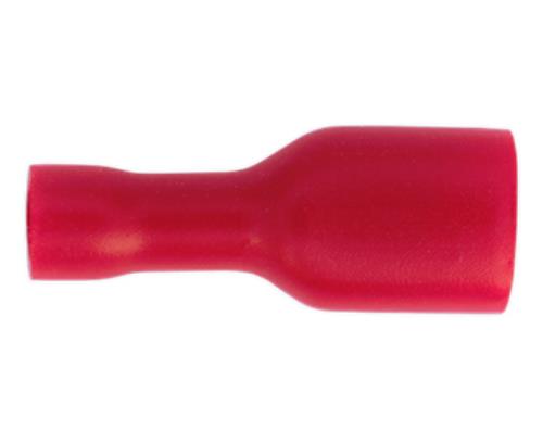 Sealey Fully Insulated Terminal 6.3mm Female Red Pack of 100 RT16 - RT16Image1.jpg