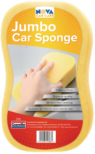 Granville Nova Car Care Jumbo Car Sponge Superior Quality S105GRAN - S105_NOVA_JUMBO_CAR_SPONGE.png
