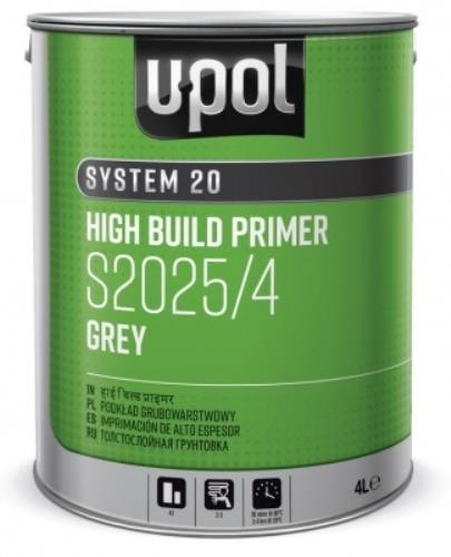 U-Pol S2025 High Build Primer Grey 4 Litre Tin S2025/4 - S2025_Grey4Litre.jpg