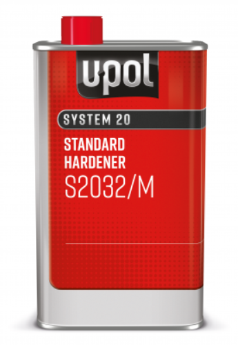 U-Pol S2032 Standard Hardener 1 Litre Tin Clear S2032/1 - S2032StandardHardener.png