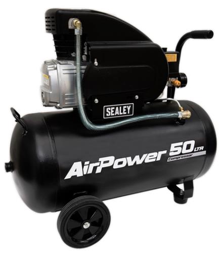 Sealey AirPower Compressor 50L Direct Drive 2hp SAC5020A - SAC5020AImage2.jpg