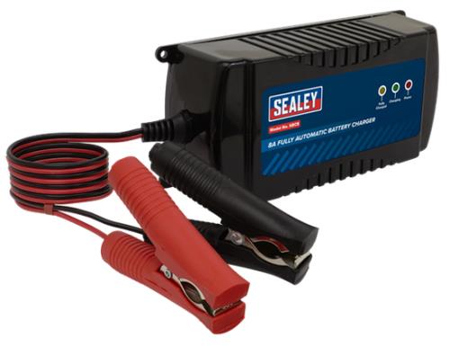 Sealey 12V 8A Fully Automatic Battery Charger SBC8 - SBC8Image1.jpg