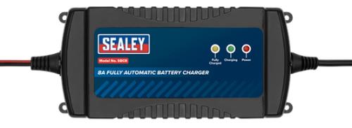 Sealey 12V 8A Fully Automatic Battery Charger SBC8 - SBC8Image3.jpg