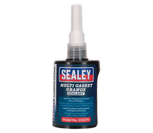 Sealey 50ml Multi Gasket Sealant - Orange (High Oil Resistance) SCS574-SEA - SCS574Image1.png