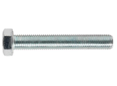 Sealey HT Setscrew M16 x 100mm 8.8 Zinc DIN 933 Pack of 5 SS16100 - SS16100Image1.jpg