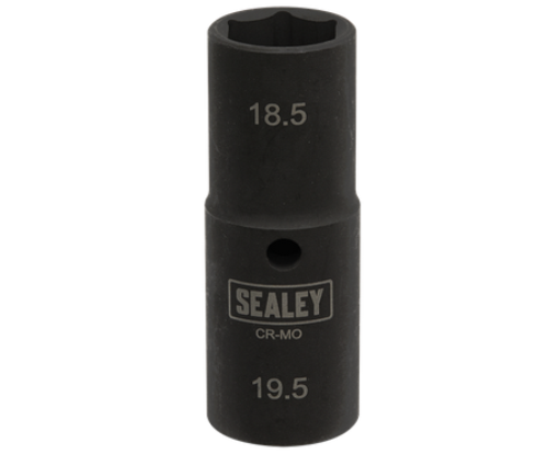 80mm 1/2 Inch Sq Drive 18.5-19.5mm Double Ended Impact Socket SX1819-SEA - SX1819Image1.png