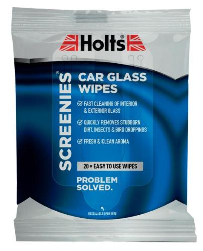 Holts Screenies Car Glass Wipes Pack of 20 HWPS0001A - ScreeniesCarGlassWipes.jpg