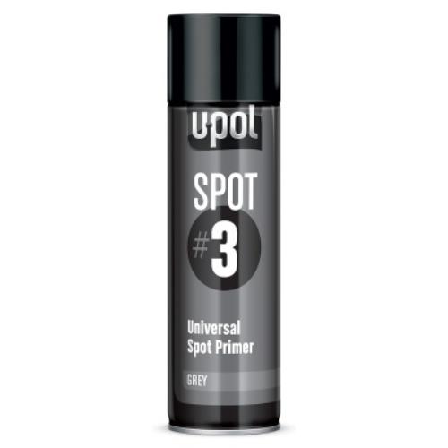 U-Pol SPOT#3 Universal Spot Primer Grey AEROSOL Paint SPOT/AL - Spot3PaintPrimer.jpg