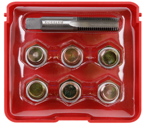 Sealey Oil Drain Plug Thread Repair Set - Tap Size M13 x 1.5mm VS613-SEA - VS613Image3.png