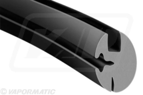 Vapormatic 10M Black PVC Glazing Rubber (replaced VLD1207) VLD1237 - iVLD1237.jpg
