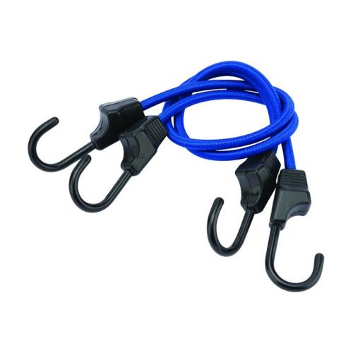 Jefferson 2 x Heavy Duty 600mm Elastic Strap Plastic Coated Hooks JEFES600-02-JEFF - jefes600-02_2.jpg