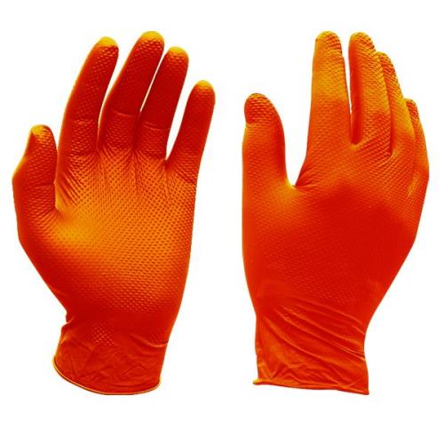 Jefferson Orange Nitrile Gloves X-Large (Box Of 50) JEFGLNIO-50XL-JEF - jefglnio-50xl.jpg