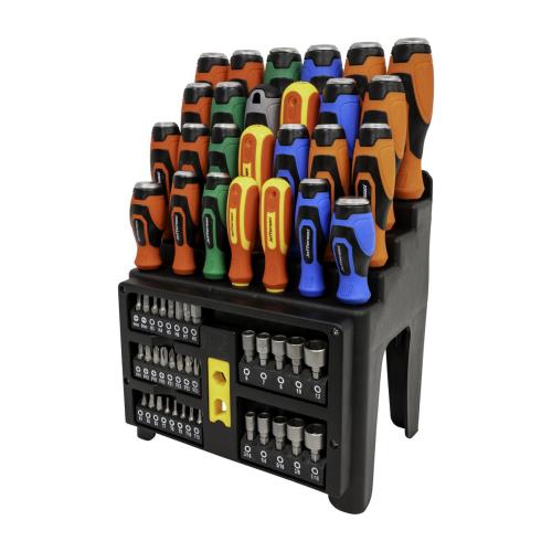 Jefferson 61 Piece Screwdriver and Screwdriver Bit Set JEFSDSET061-JEFF - jefsdset061.jpg