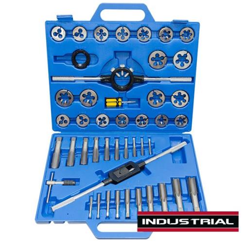 Jefferson 45 Piece Metric Tap and Die Set JEFTAPDSTU45M-JEF - jeftapdstu45m_1.jpg