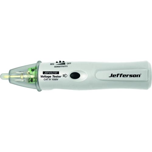 Jefferson LED Voltage Tester with buzzer and pocket clip JEFVOLTST-JEFF - jefvoltst_1.jpg