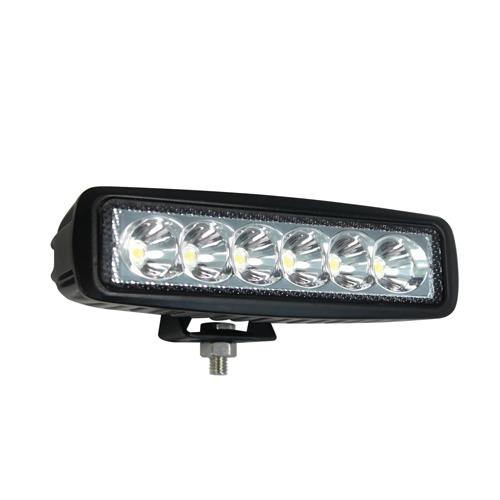 LED Autolamps Black High-Powered Rectangular SPOT Lamps 16018BMLED - led16018bm.jpg