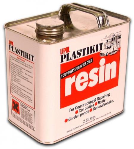 U-Pol Plastikit FASTGLAS Glass Fibre Resin Opaque 2.5 Litre RE/2.5 - plastikit_resin_2.5_1.jpg