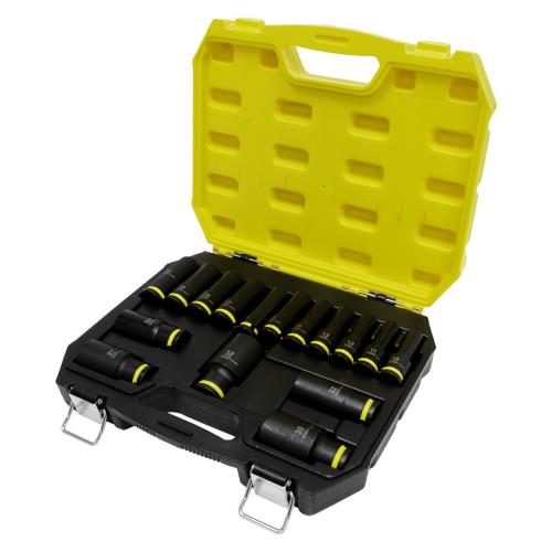 Jefferson Tundra 16 Piece 1/2 Inch Drive Impact Socket Set TUNISOCS12-16-JEF - tunisocs12-16.jpg