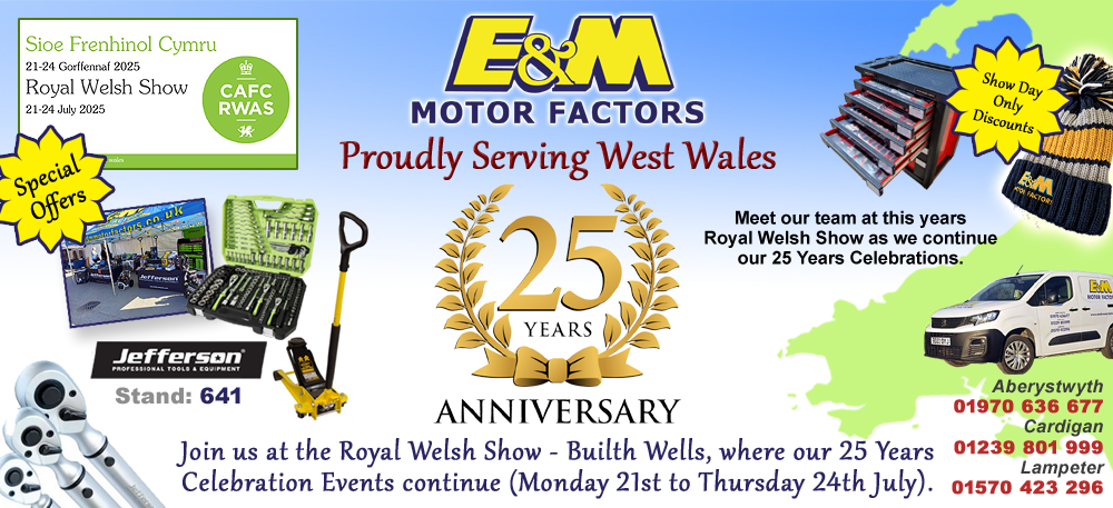 Celebrating 25 Years at the Royal Welsh Show